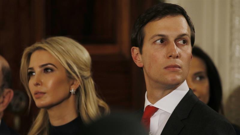 Jared Kushner is married to Ivanka Trump and serves as a key White House adviser