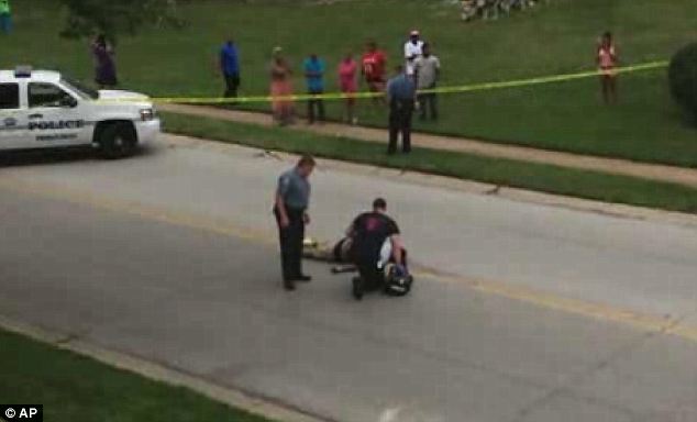 Police and EMS quickly determined that Michael Brown was dead where he fell