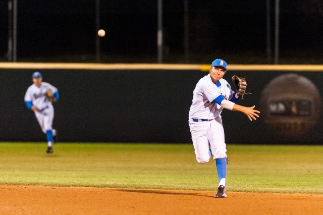 Nick Valaika's throwing error cost UCLA game two of its doubleheader Saturday