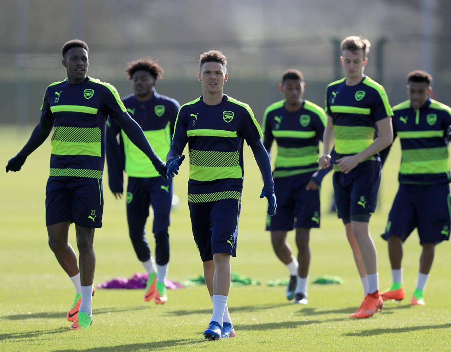 Arsenal training