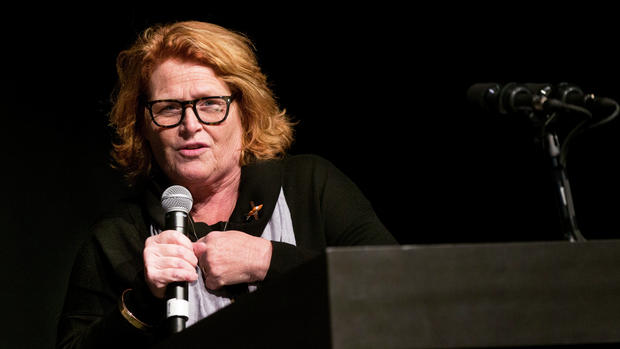 Senator Heidi Heitkamp at Cirrus Aircrafts&#039 celebration Tuesday December 20 in Grand Forks N.D