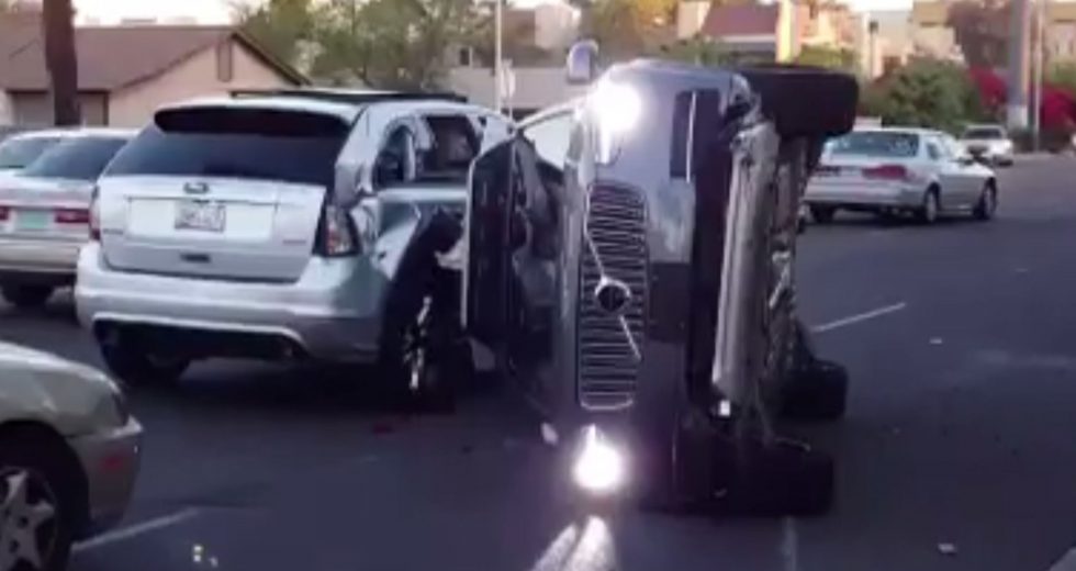 Uber Autonomous Car Involved in a Road Accident