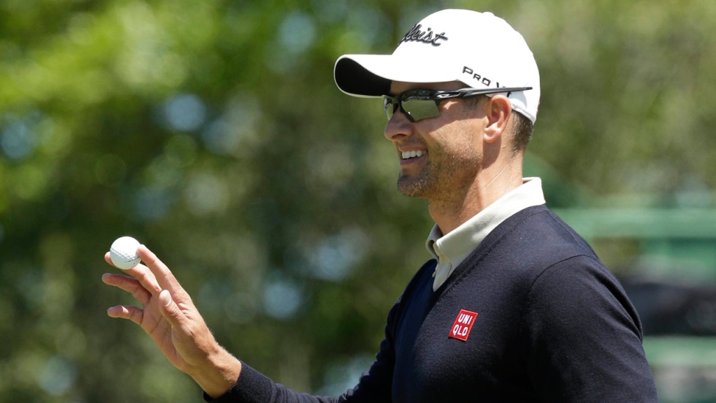 Adam Scott says he can make another big move up the leaderboard in the third round of the Masters