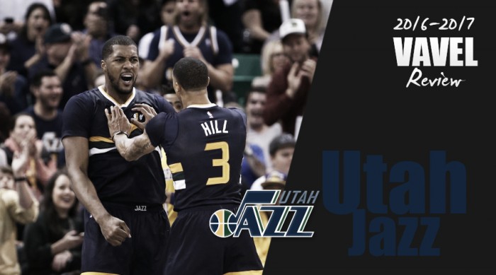 2016-17 NBA Team Season Review Utah Jazz