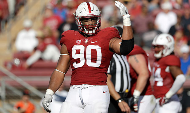 Man working on NFL draft stage falls, is injured