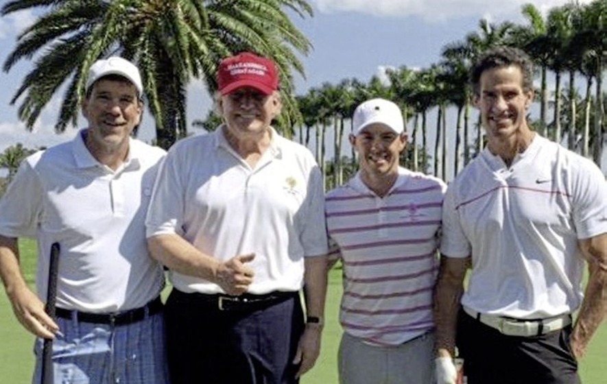 Rory McIlroy I'd think twice before playing with Donald Trump again