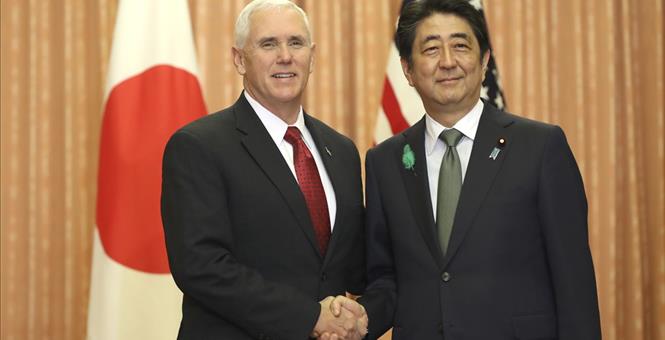 The Latest Japan says differences with US on economic talks