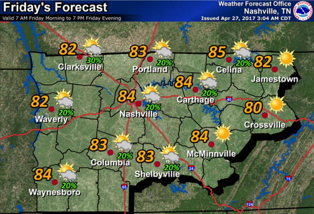 Severe storms may put a damper on weekend       /Courtesy NWS