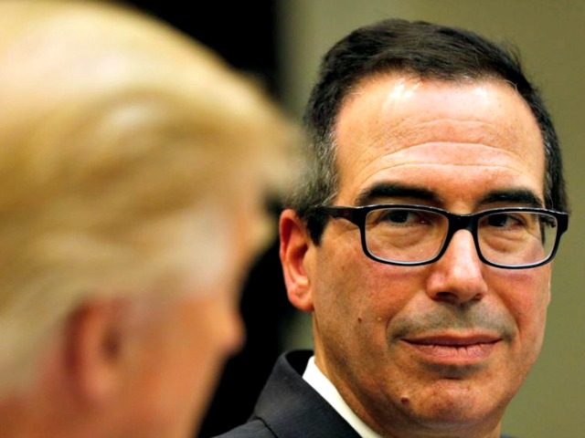 Steve Mnuchin China Ready for ‘Balanced Trade Environment’ with United States					Reuters			by Charlie Spiering7 Apr 20170		7 Apr 2017		7 Apr 2017