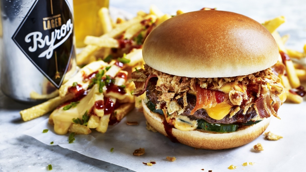 Byron are giving away free burgers this Easter Weekend