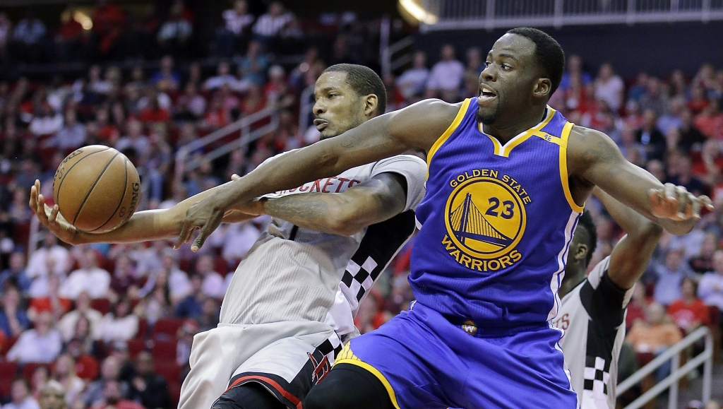 Harden Affected By Injured Wrist In Loss To Warriors