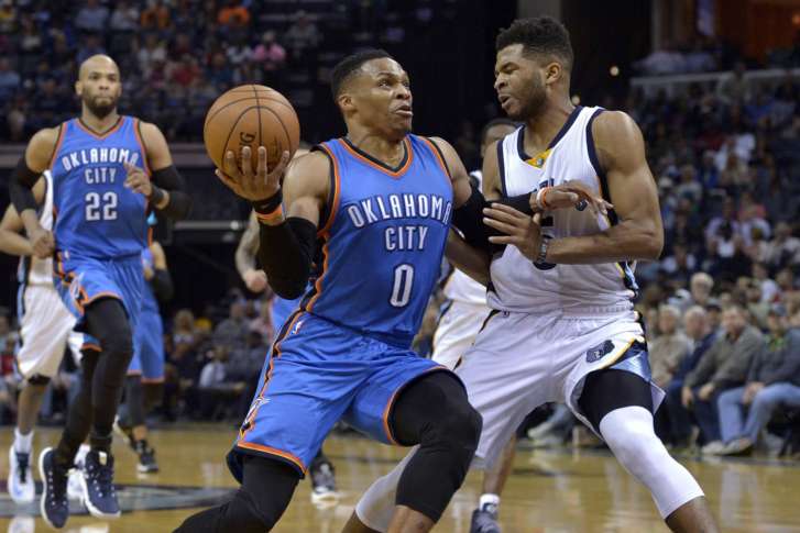 Westbrook eyes history, LeBron leads Cavaliers in OT thriller