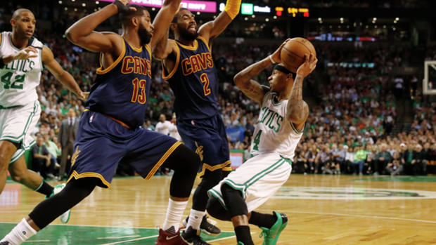 NBA playoffs: Cavs send Celtics to record loss, 130-86, lead series 2-0