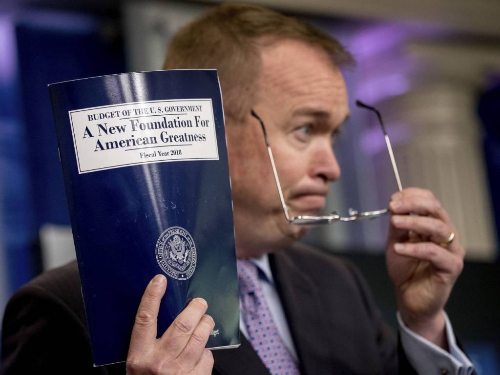 The double count Trump budget includes $2 trillion accounting gimmick