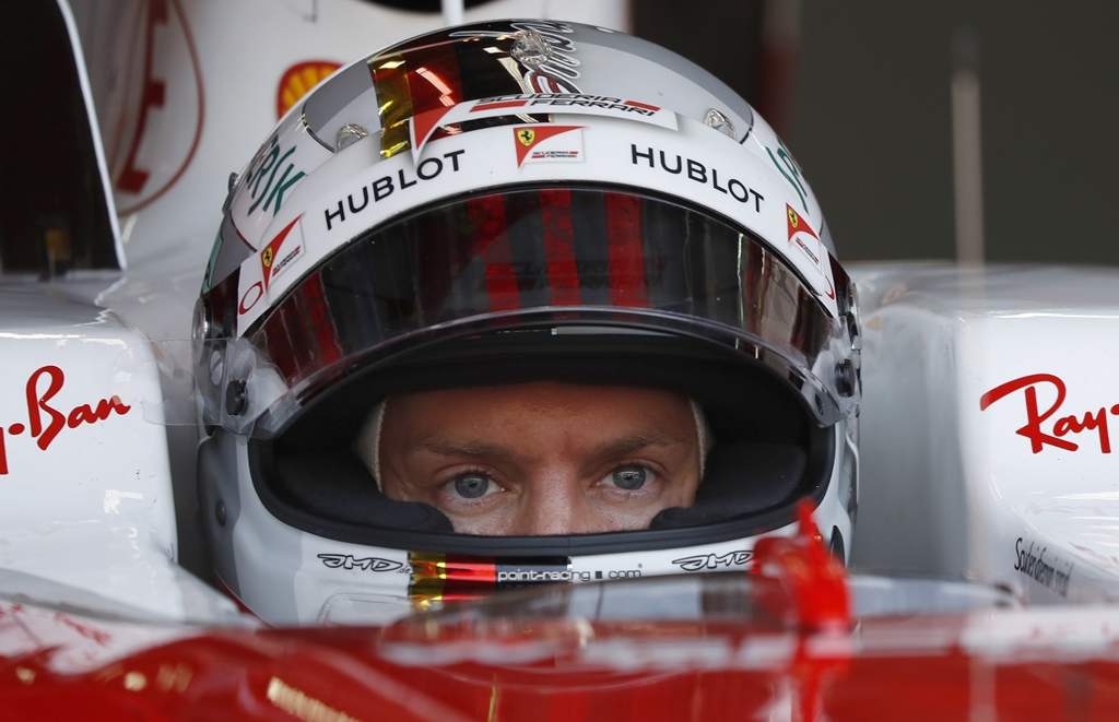 Ferrari driver Sebastian Vettel