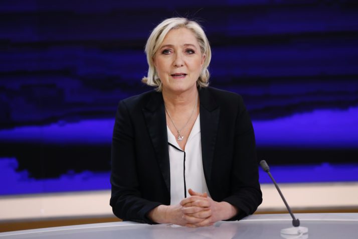 French presidential election candidate for the far-right National Front party Marine Le Pen | Patrick Kovarik  AFP via Getty Images