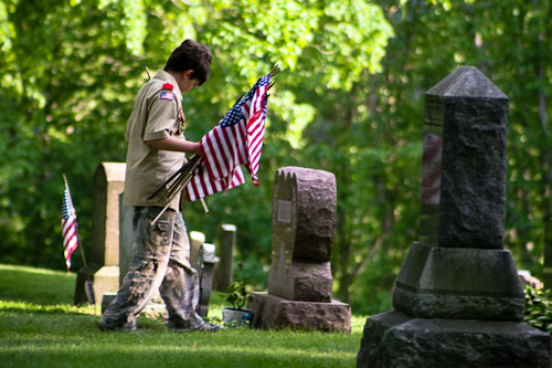 Post image for Memorial Day observances tonight and Monday