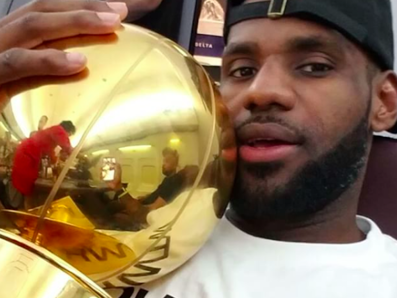 LeBron James Gets Into Future State Of Mind Ahead Of NBA Finals