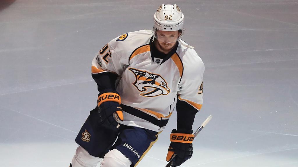 Pontus Aberg's goal puts Predators past Ducks 3-1 in Game 5