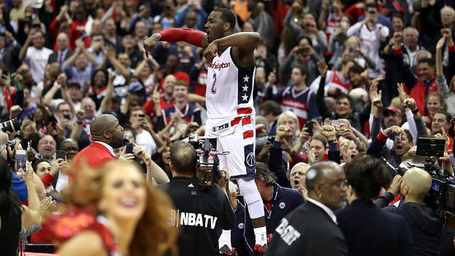 Wizards win on Wall's 3-pointer forcing a Game 7