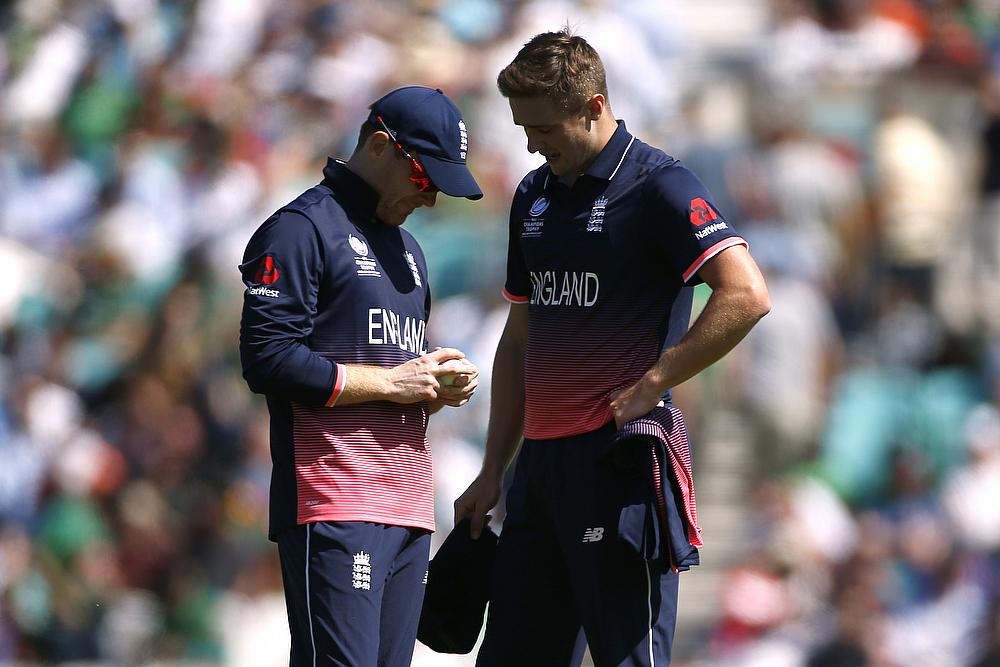 Chris Woakes bowled just two overs in the game against Bangladesh