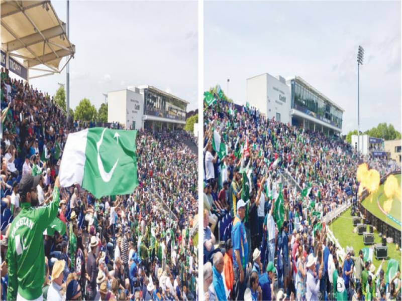 Pakistan fans credited for'home advantage