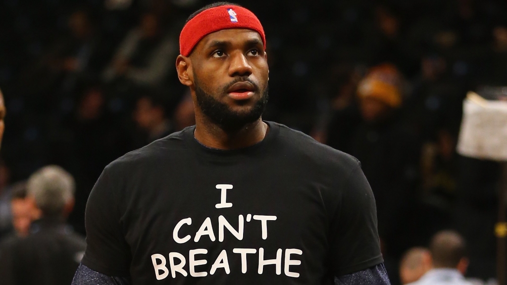 LeBron James Can't Breathe