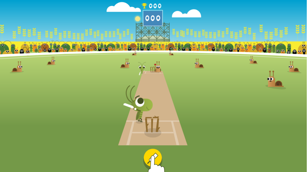 You can now play cricket on your Google homepage