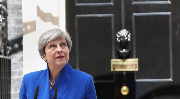 Prime Minister Theresa May saw the Tories fall eight MPs short of a Commons majority