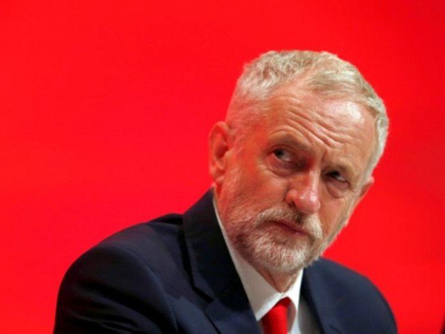 The Leader of Britain's opposition Labour Party Jeremy Corbyn