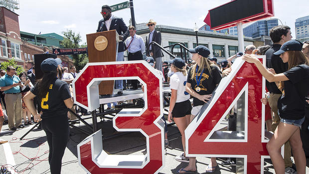 Top Sports Boston Red Sox Retires No. 34