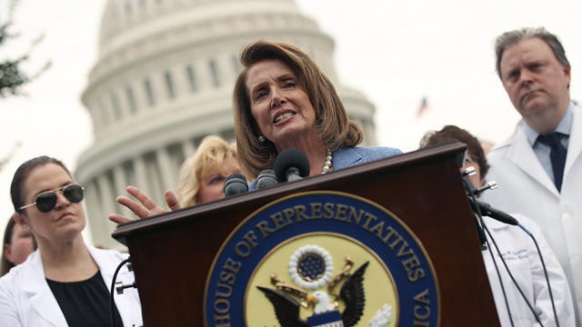 Group of Democrats meet behind closed doors to consider ousting Pelosi