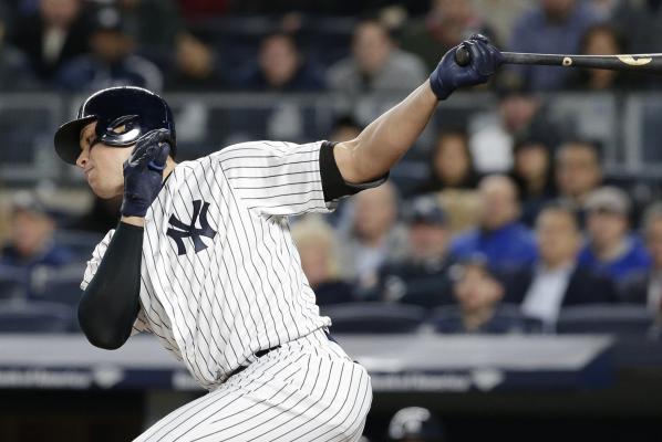 Judge clouts 22nd homer, propels Yankees past Angels 5-3