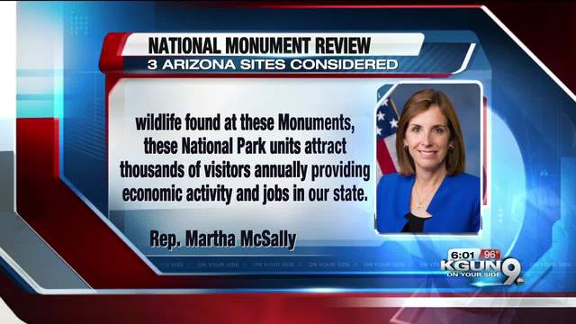 McSally asking for preservation of national monuments in Arizona