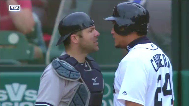 New York Yankees Detroit Tigers Brawl Not for the Faint of Heart