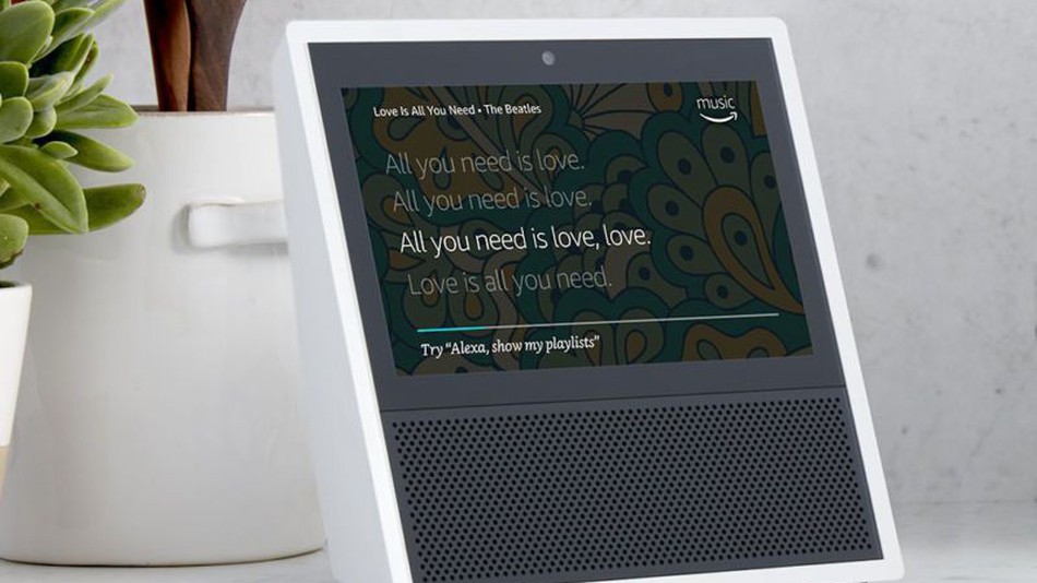 Alexa plays some Beatles&#39 jams on Amazon's Echo Show