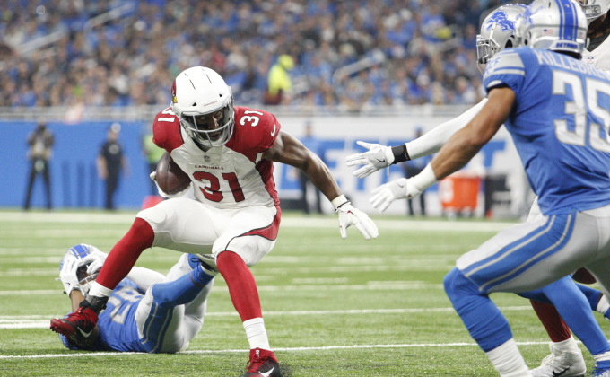 David Johnson injured in Cardinals game vs. Lions