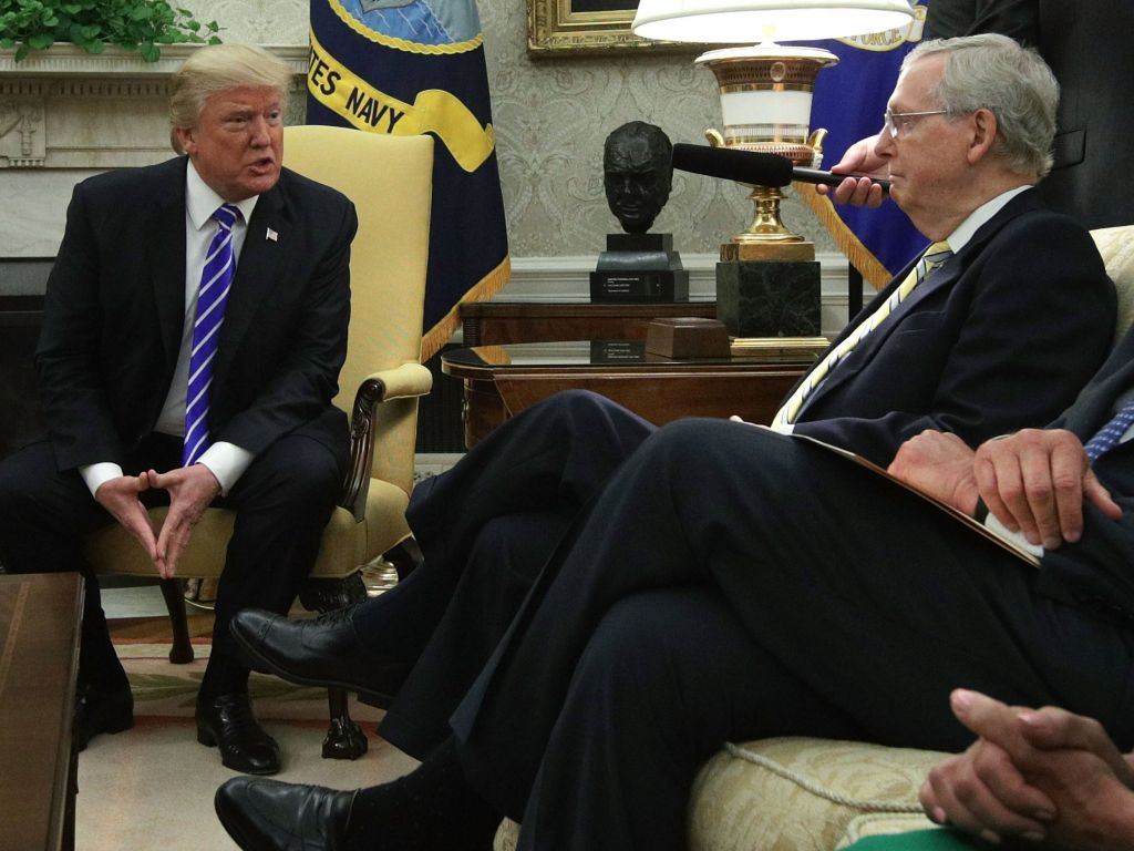 Donald Trump and Mitch Mc Connell   Alex Wong  Getty Images