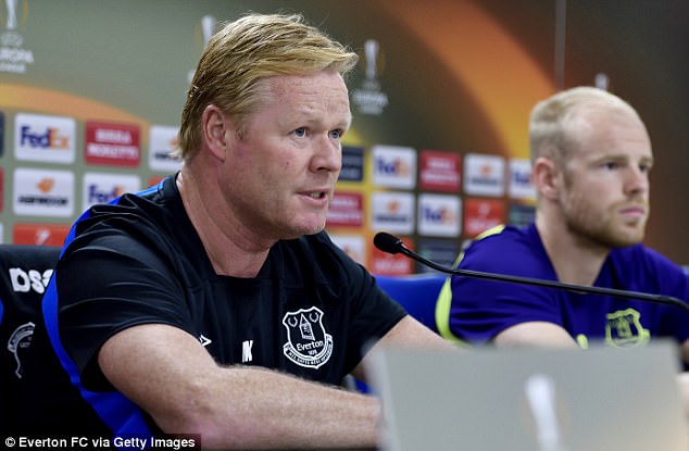 Everton manager Ronald Koeman has called on his players to create more productivity