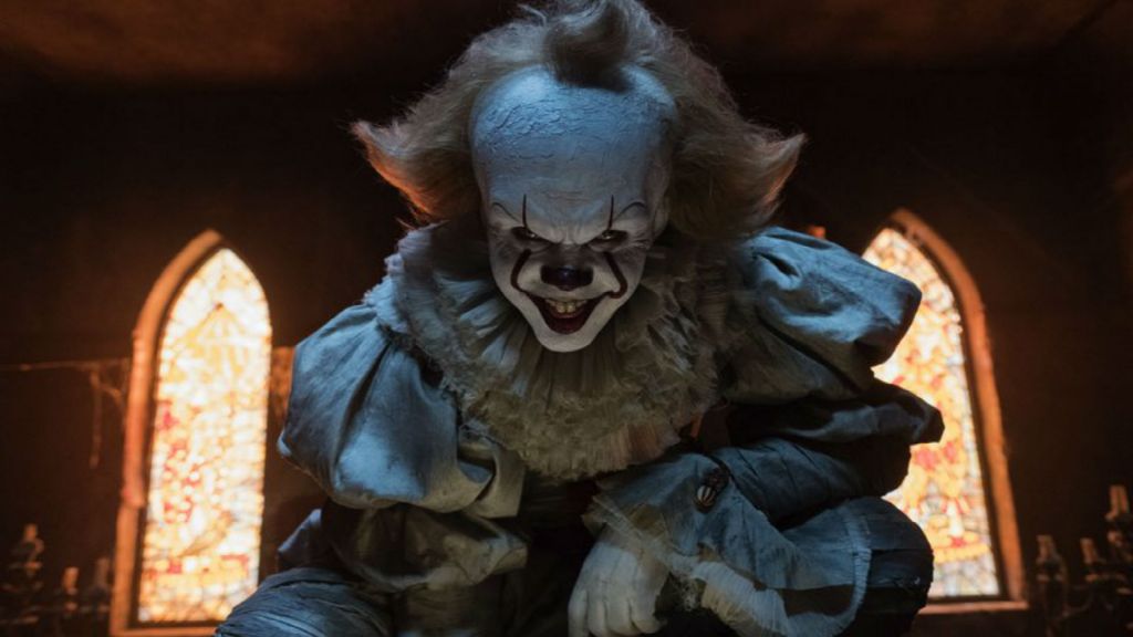 It’ stomps ‘Mother’ with $60M in its second week	 	 	 			Bill Skarsgard in a scene from'It