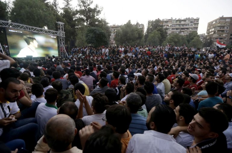 War-divided Syrians unite over football spot in Asian play-offs