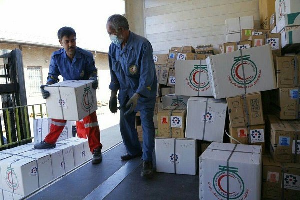 Iran is due to load and send its third cargo of humanitarian aid to Myanmar's Muslim refugees in Bangladesh later on Tuesday