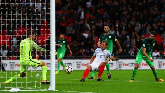 England captain Harry Kane bags injury-time winner to book World Cup spot