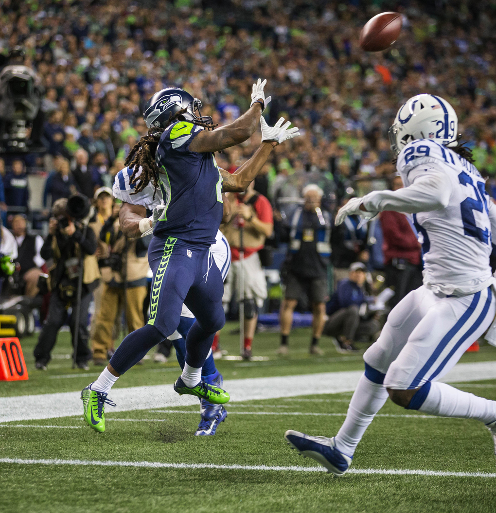 J.D. Mc Kissic capped the Seahawks’ record-breaking night with a touchdown catch in the fourth quarter. The 36 points after halftime was a franchise record. Mc Kissic had two of the touchdowns