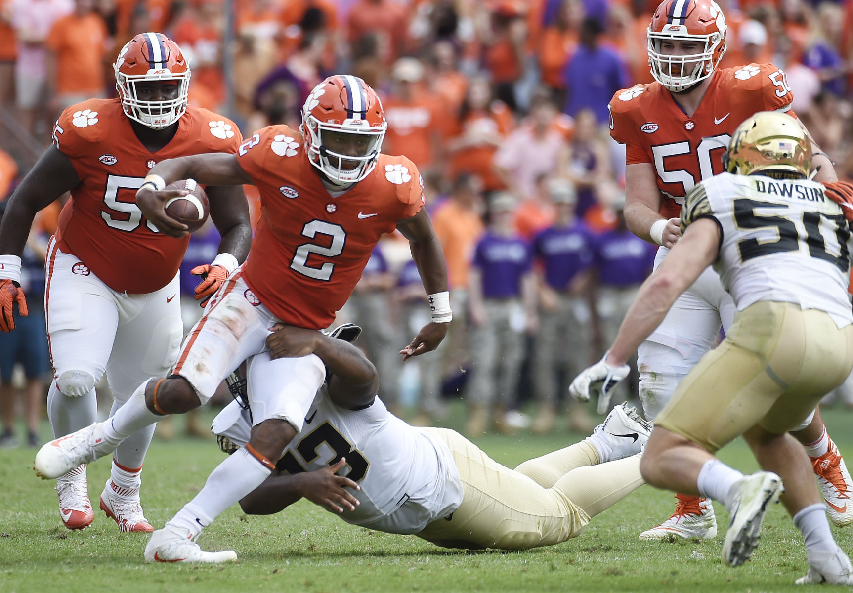 Wake Forest Clemson Football