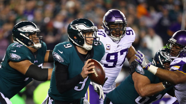 Foles Eagles rout Vikings will face Patriots in Super Bowl