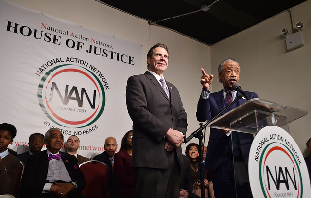 Andrew Cuomo NAN Al Sharpton