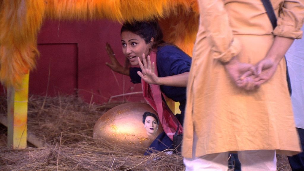 Hina Khan tries to protect her golden egg on Bigg Boss 11