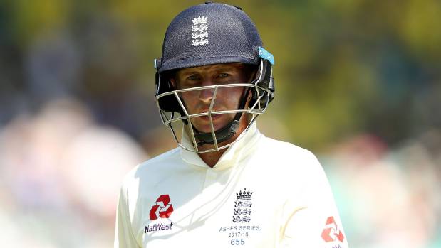 England captain Joe Root was back and forth at the crease having spent the morning in a Sydney hospital with a gastro