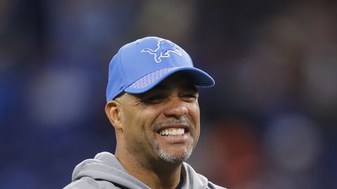 Detroit Lions defensive coordinator Teryl Austin watches before an NFL football game against the Cleveland Browns in Detroit. The Cincinnati Bengals have hired Austin as defensive coordinator. (AP